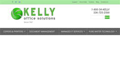 Desktop Screenshot of kellyofficesolutions.com